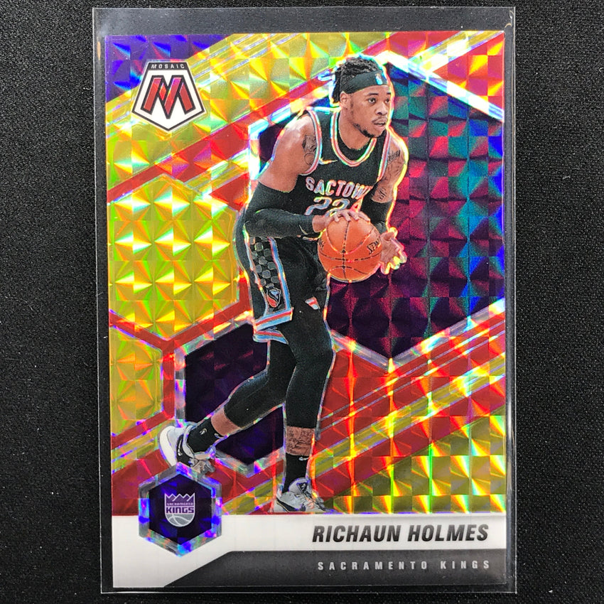 2020-21 Mosaic Richaun Holmes Choice Fusion Red And Yellow 68/88
