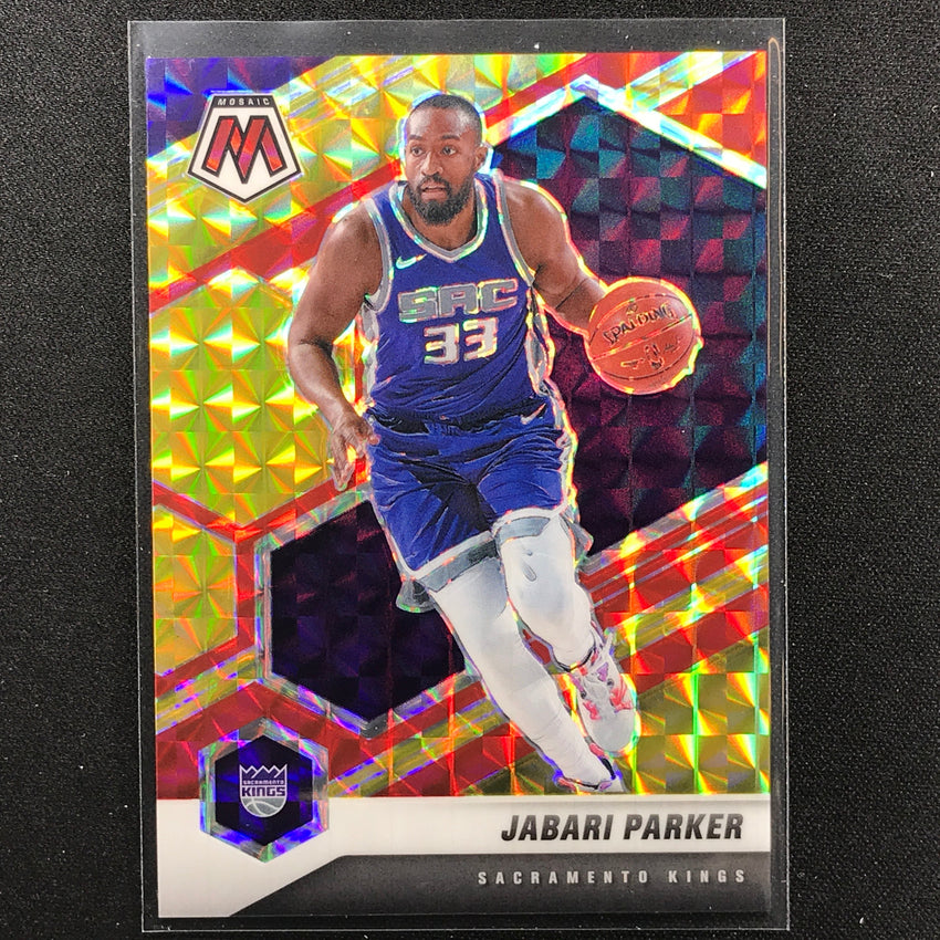 2020-21 Mosaic Jabari Parker Choice Fusion Red And Yellow 57/88