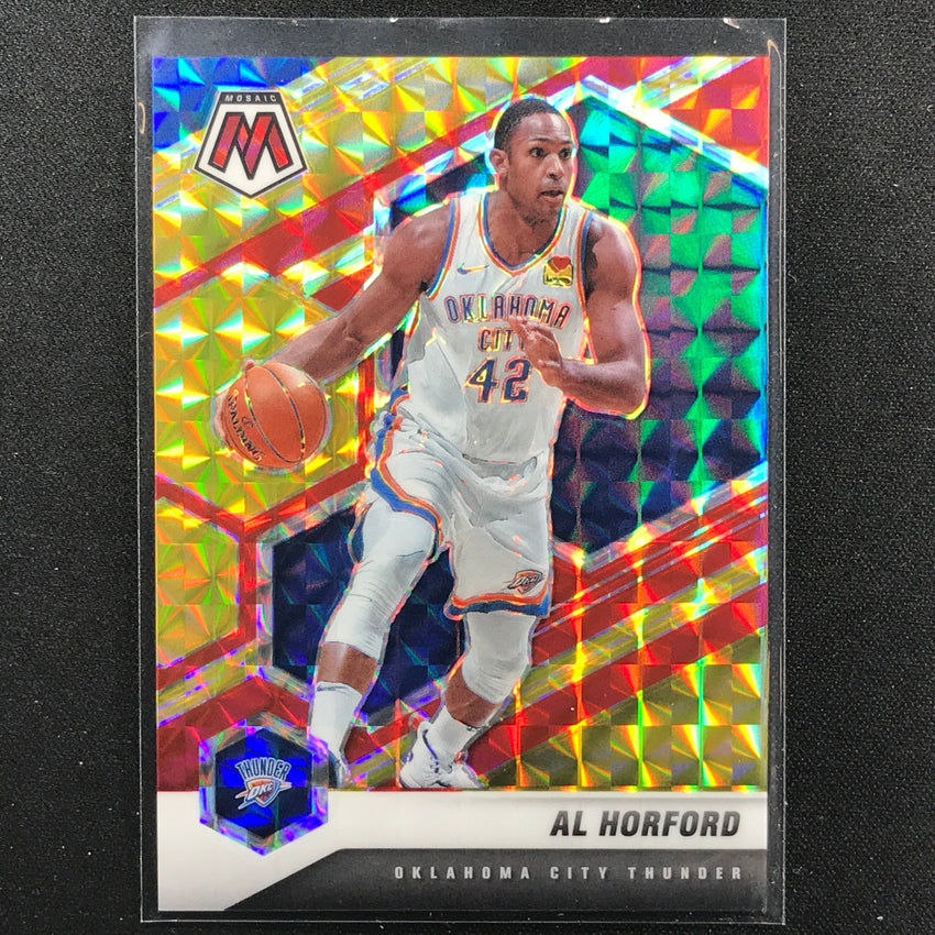 2020-21 Mosaic Al Horford Choice Fusion Red And Yellow 81/88