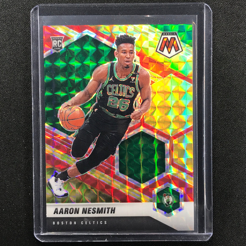 2020-21 Mosaic Aaron Nesmith Choice Fusion Red And Yellow Rookie 33/88