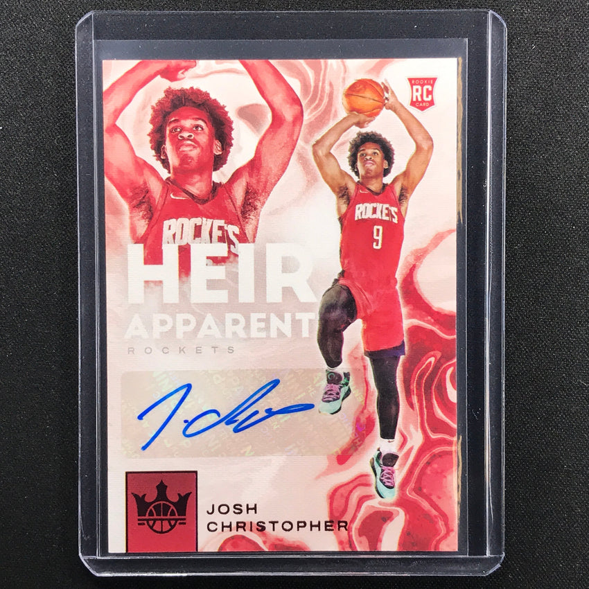 2021-22 Court Kings Josh Christopher Heir Apparent Rookie Auto Ruby 69/99