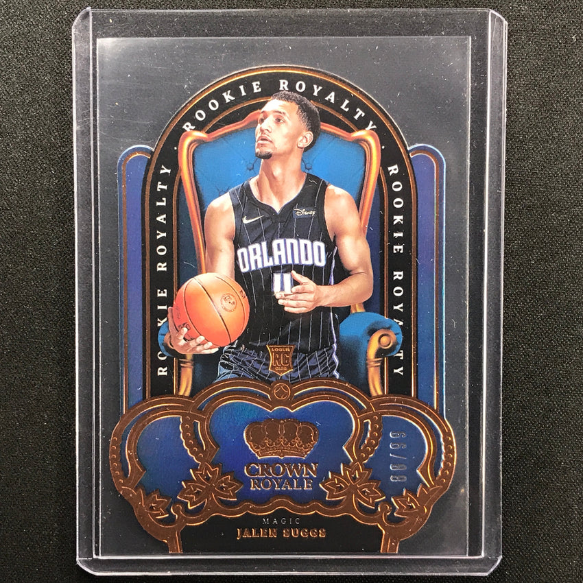 2021-22 Crown Royale Jalen Suggs Rookie Royalty Die-cut 88/99