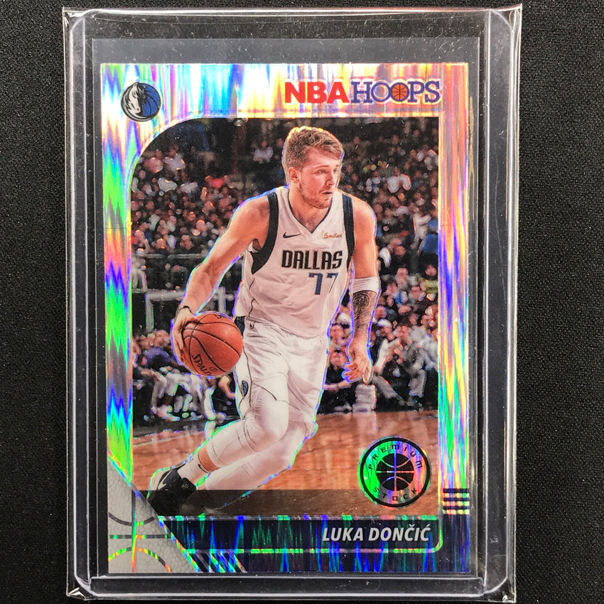 2019-20 Hoops Premium LUKA DONCIC Hybrid Flash Silver #39