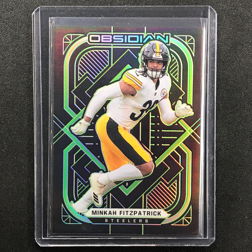 2021 Obsidian Minkah Fitzpatrick Electric Etch Green 24/50