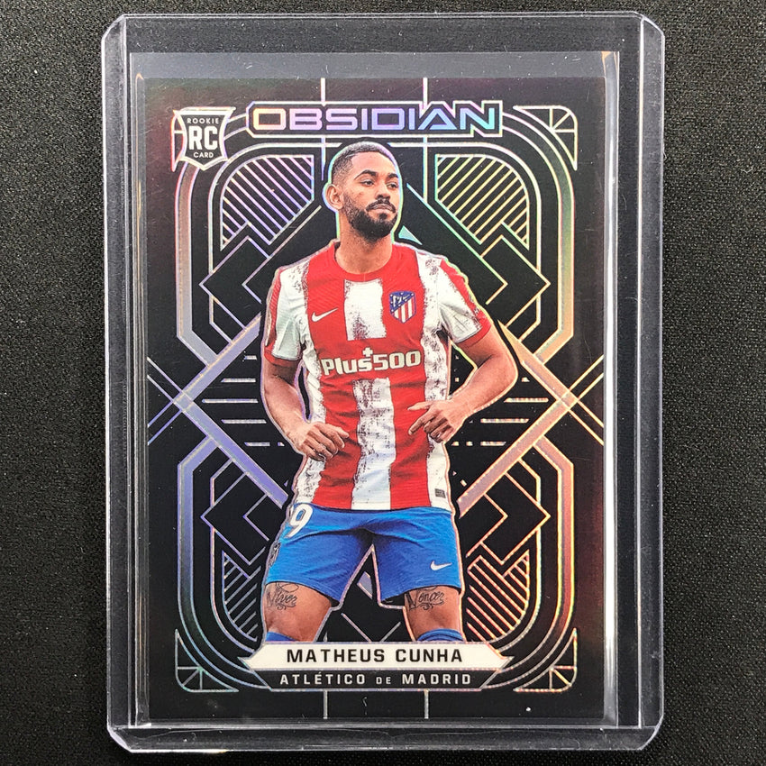 2021-22 Obsidian Matheus Cunha Rookie Base Silver 27/105
