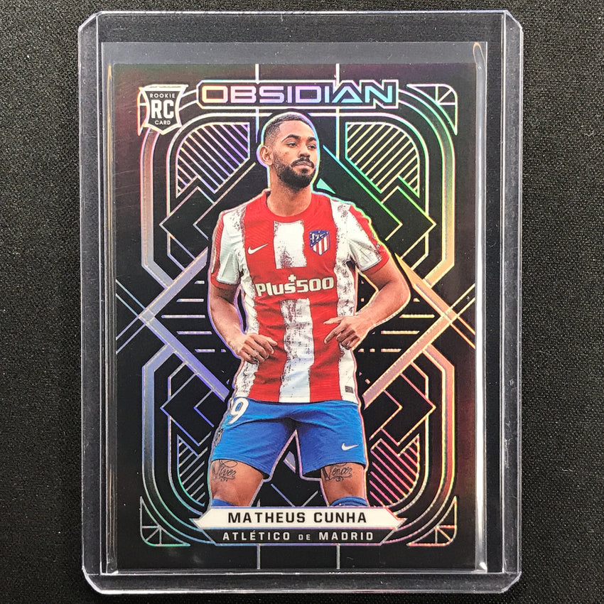 2021-22 Obsidian Matheus Cunha Rookie Base Silver 48/105