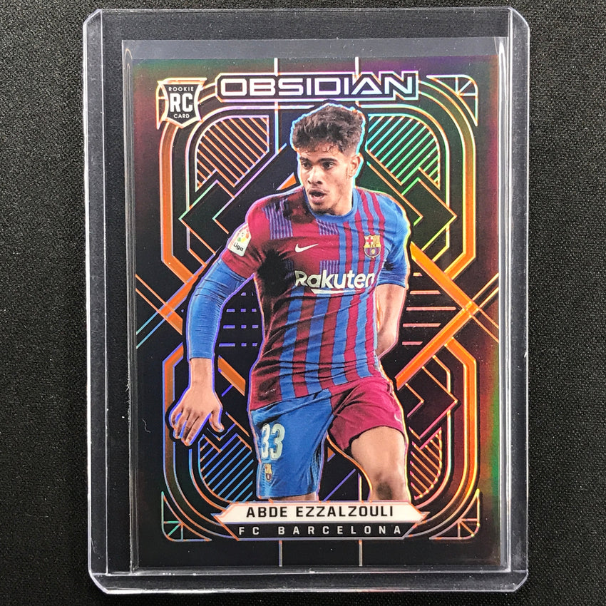 2021-22 Obsidian Abde Ezzalzouli Rookie Base Electric Etch Orange 20/25