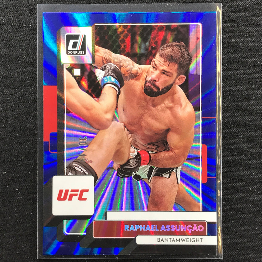 2023 Donruss Ufc Raphael Assuncao Holo Blue Laser 30/49