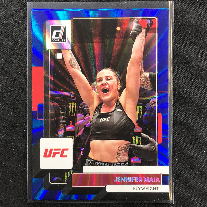 2023 Donruss Ufc Jennifer Maia Holo Blue Laser 17/49