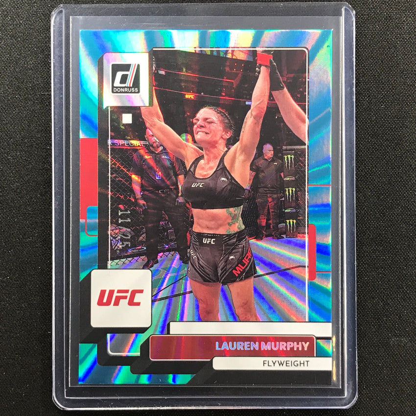 2023 Donruss Ufc Lauren Murphy Holo Teal Laser 11/25