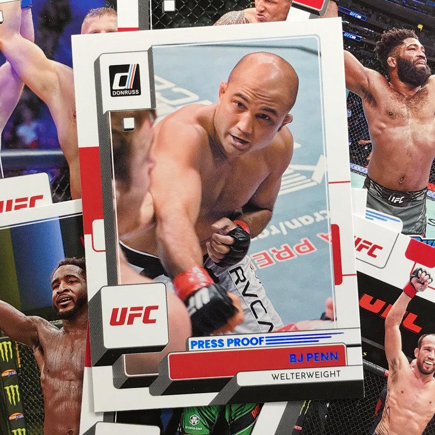 2023 Donruss UFC BRAD TAVARES Press Proof Teal #68