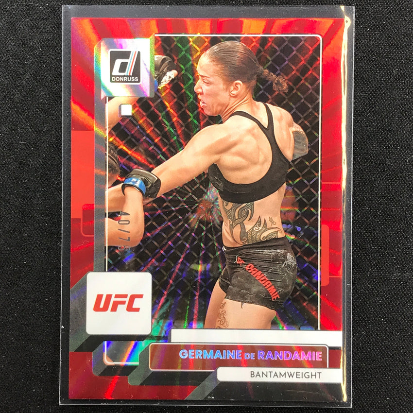 2023 Donruss Ufc Germaine De Randamie Holo Red Laser 40/75