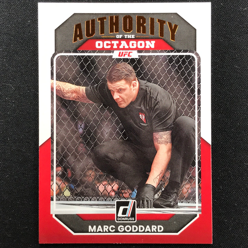 2023 Donruss UFC MARC GODDARD Authority of the Octagon Base #225