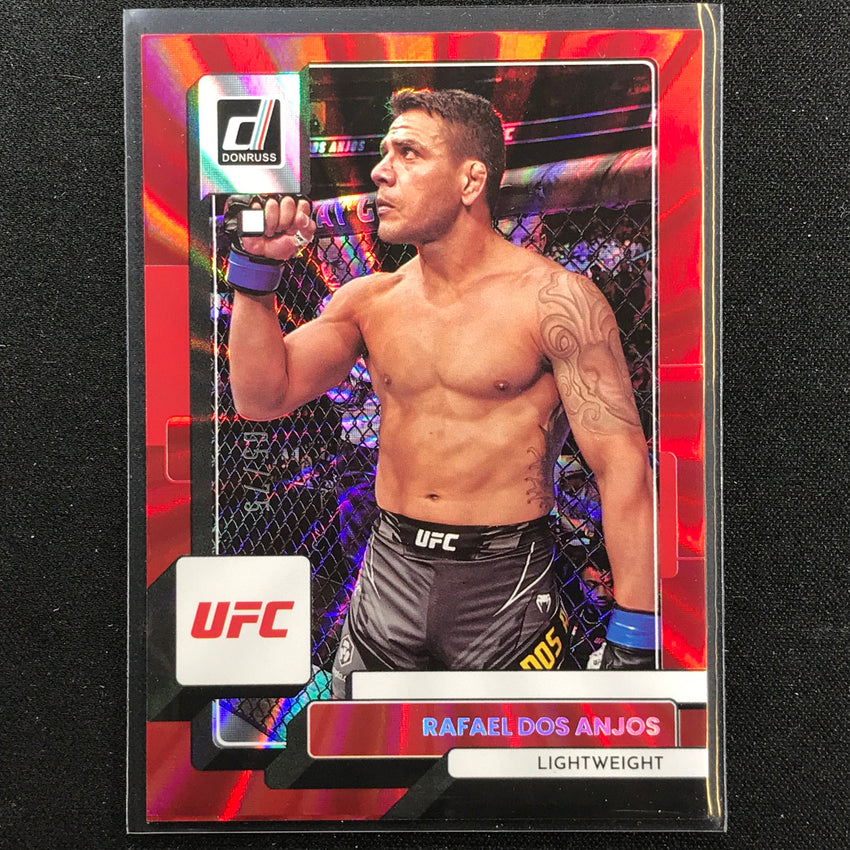 2023 Donruss Ufc Rafael Dos Anjos Holo Red Laser 65/75
