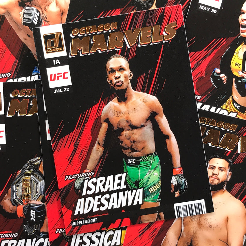 2023 Donruss UFC ZHANG WEILI Octagon Marvels Base Bronze #19