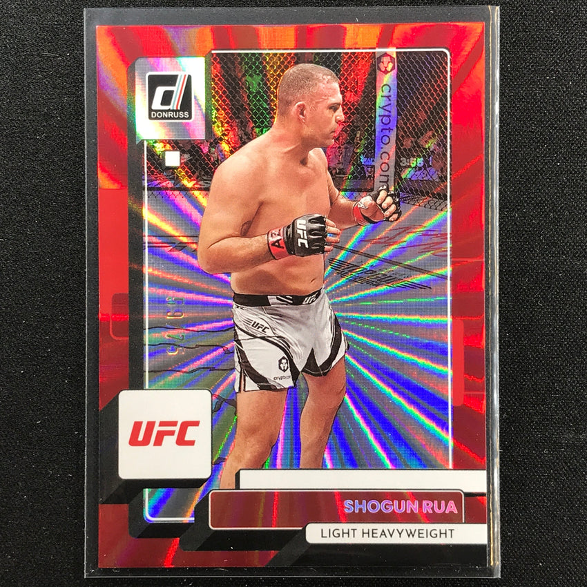 2023 Donruss Ufc Shogun Rua Holo Red Laser 59/75