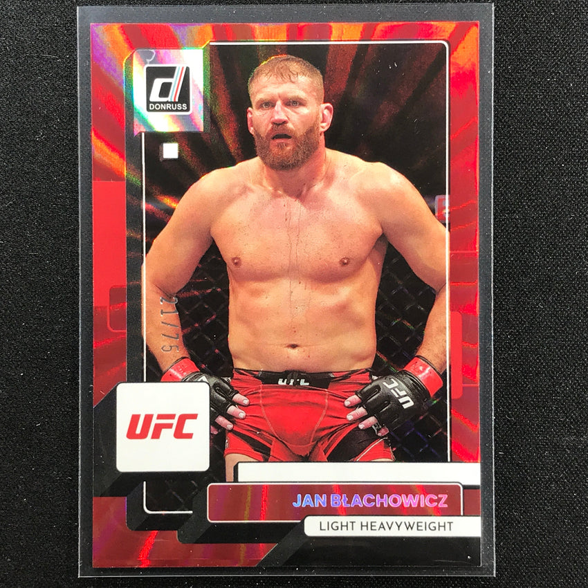 2023 Donruss Ufc Jan Blachowicz Holo Red Laser 21/75