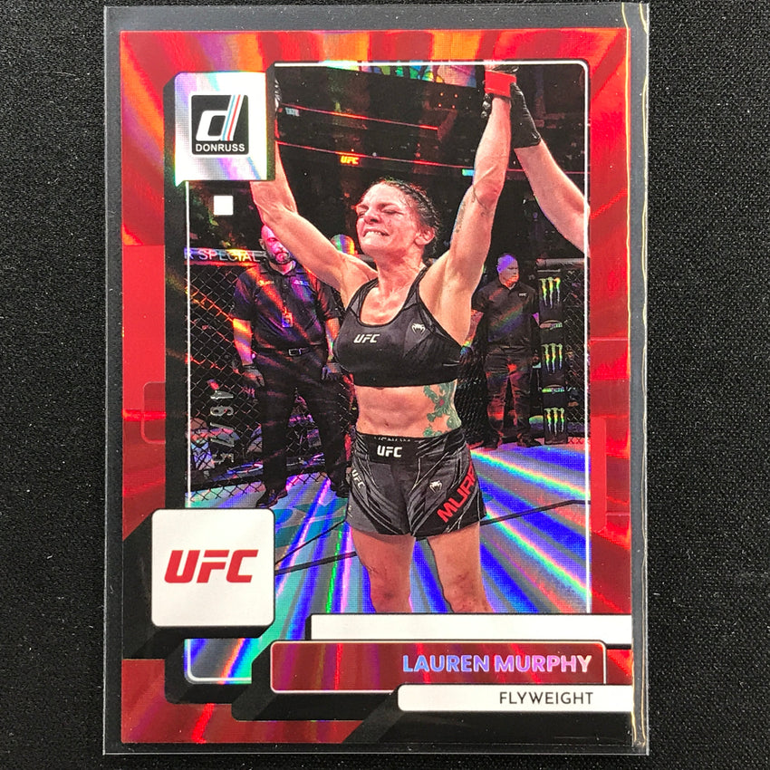 2023 Donruss Ufc Lauren Murphy Holo Red Laser 46/75