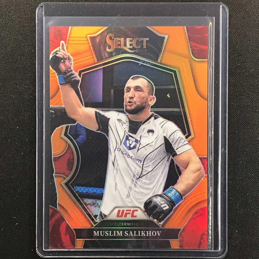 2023 Select Ufc Muslim Salikhov Premier Level Orange 24/49
