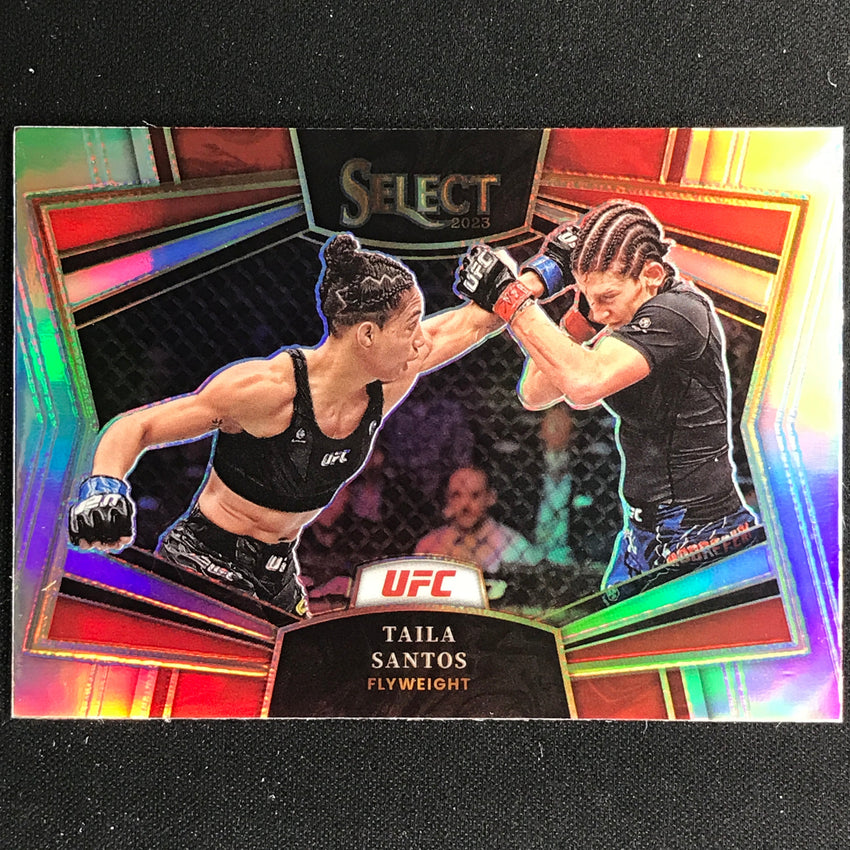 2023 Select UFC TAILA SANTOS Snapshots Silver Prizm #1