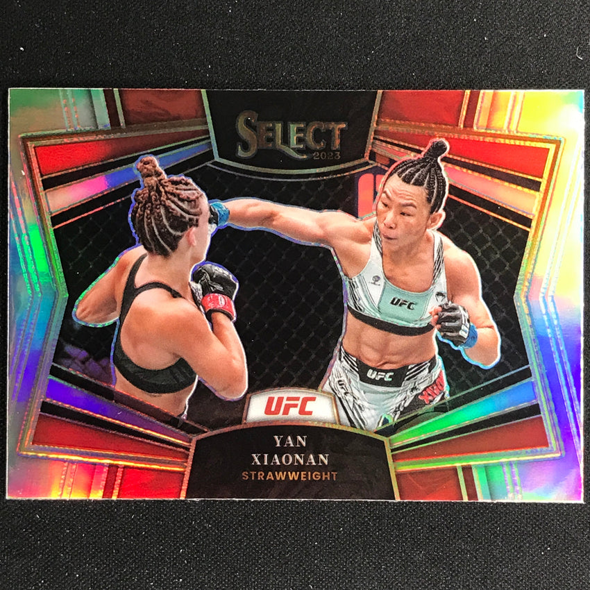 2023 Select UFC YAN XIAONAN Snapshots Silver Prizm #11