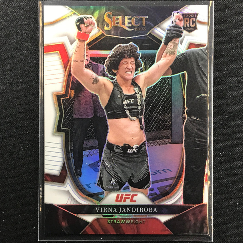 2023 Select UFC VIRNA JANDIROBA Concourse Rookie White /125 #15