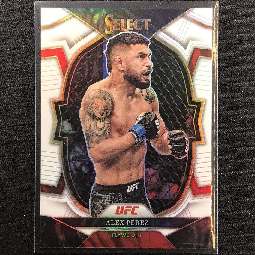 2023 Select UFC ALEX PEREZ Concourse White /125 #28