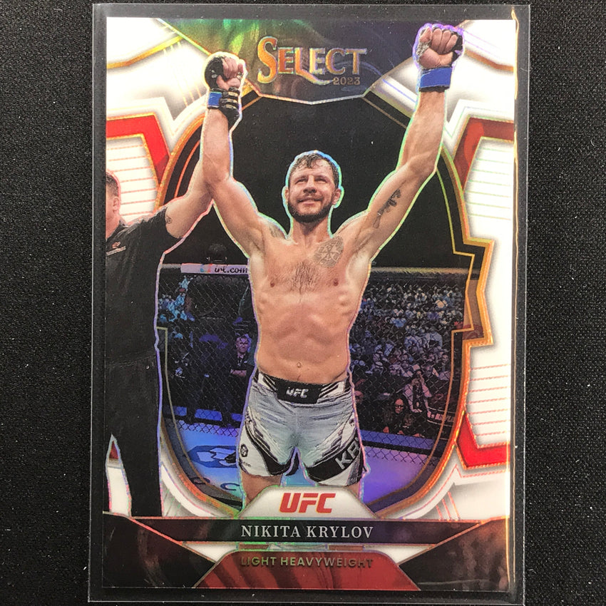 2023 Select UFC NIKITA KRYLOV Concourse White /125 #31