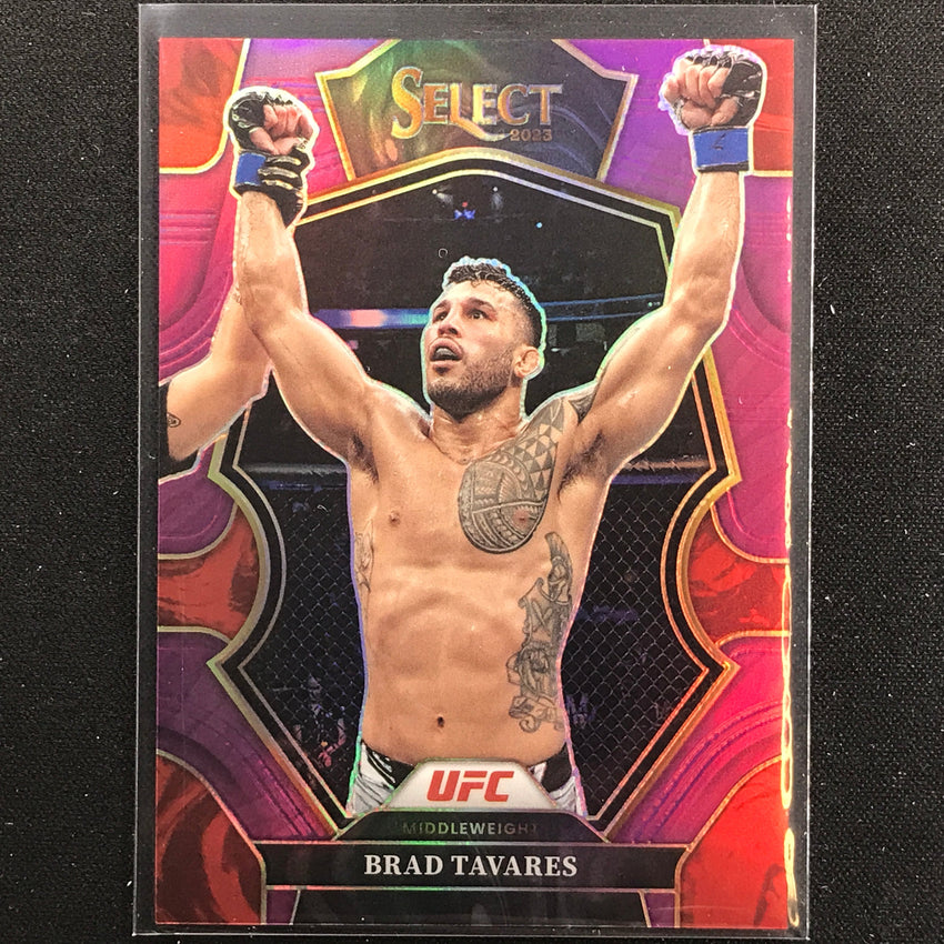 2023 Select UFC BRAD TAVARES Premier Level Purple /99 #120