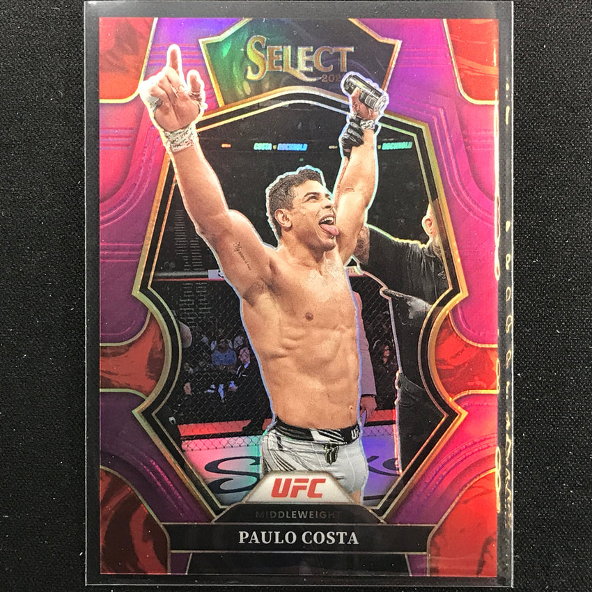 2023 Select UFC PAULO COSTA Premier Level Purple /99 #149