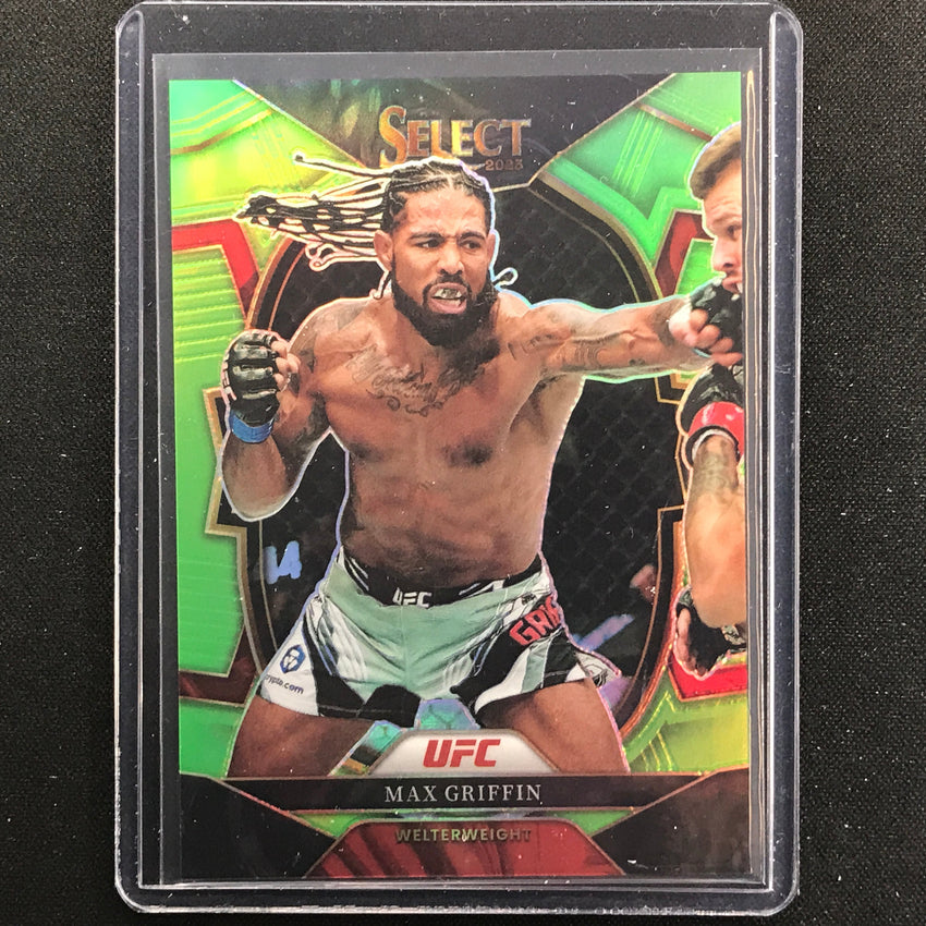 2023 Select UFC MAX GRIFFIN Concourse Neon Green 32/75 #1