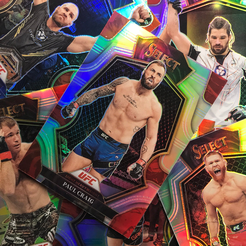 2023 Select UFC MARCIN TYBURA Premier Level Silver Prizm #166