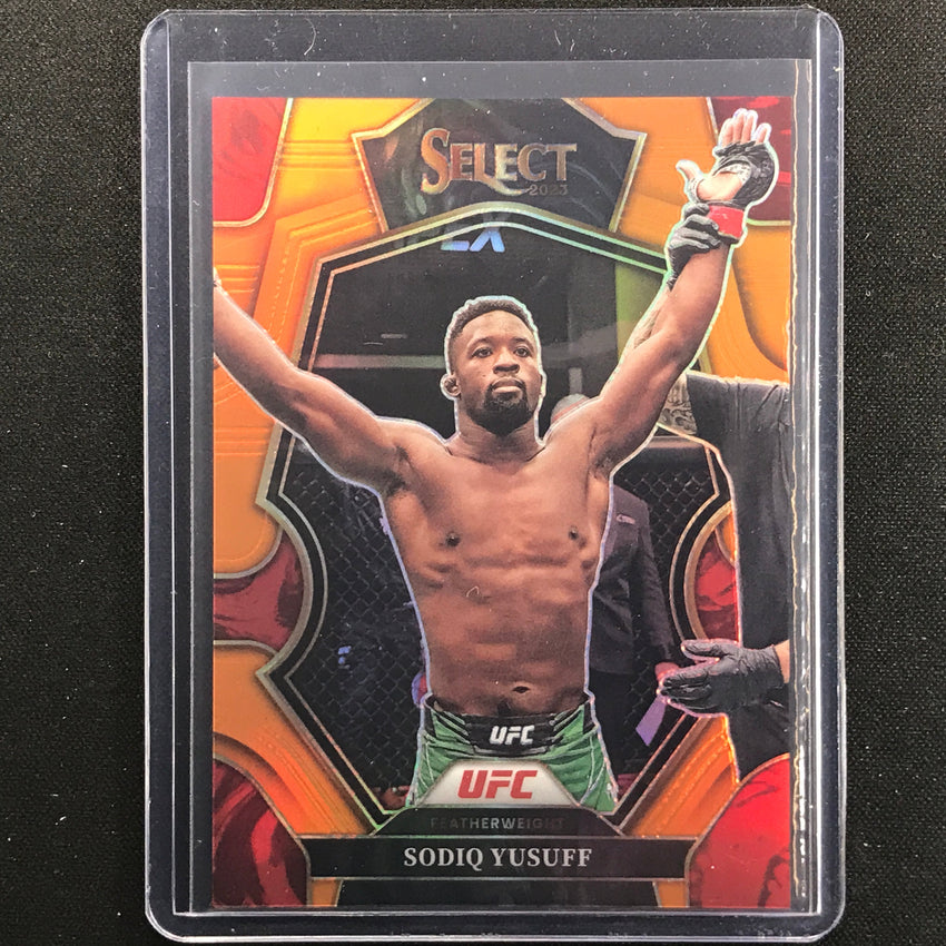 2023 Select Ufc Sodiq Yusuff Premier Level Orange 17/49