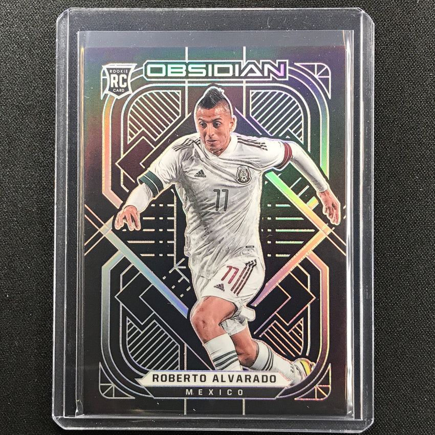 2021-22 Obsidian Roberto Alvarado Rookie Base Silver 32/105