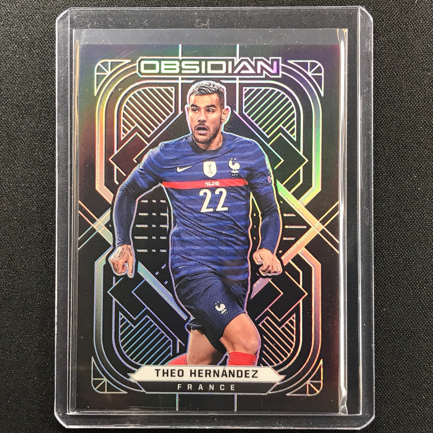 2021-22 Obsidian Theo Hernandez Base Silver 83/105