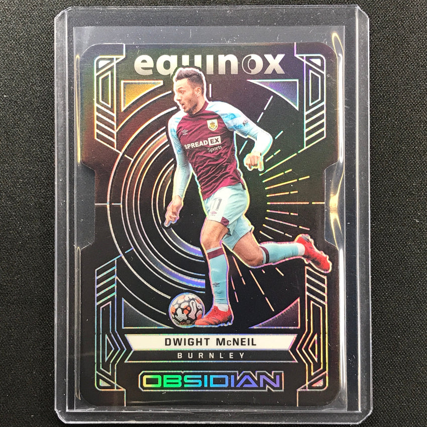 2021-22 Obsidian Dwight Mcneil Equinox Silver Die-cut 29/99