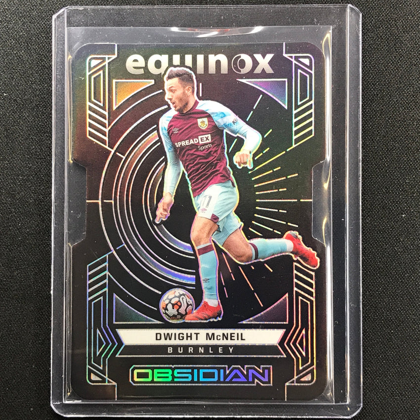 2021-22 Obsidian Dwight Mcneil Equinox Silver Die-cut 18/99