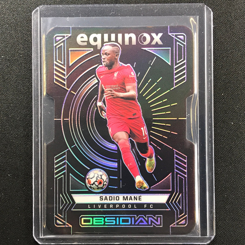 2021-22 Obsidian Sadio Mane Equinox Electric Etch Purple Die-cut 30/60