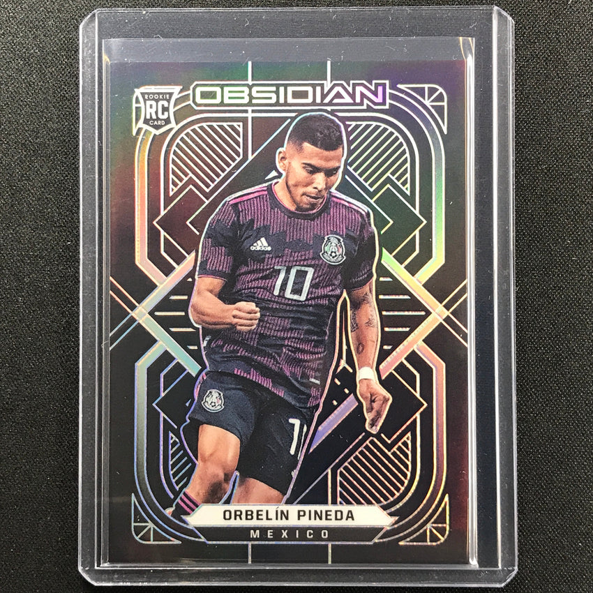 2021-22 Obsidian Orbelin Pineda Rookie Base Silver 18/105