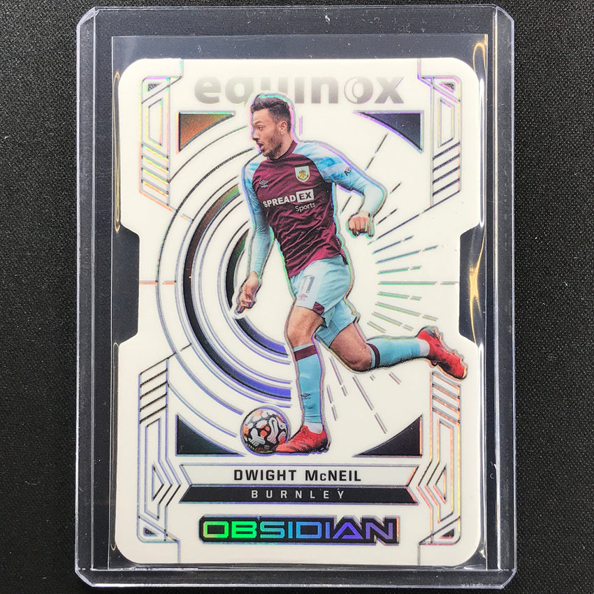 2021-22 Obsidian Dwight Mcneil Equinox Electric Etch Contra Die-cut 1/9