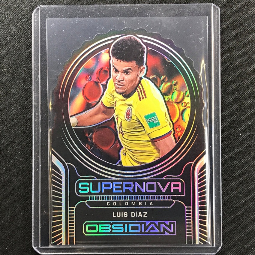 2021-22 Obsidian Luis Diaz Supernova Silver Die-cut 98/99
