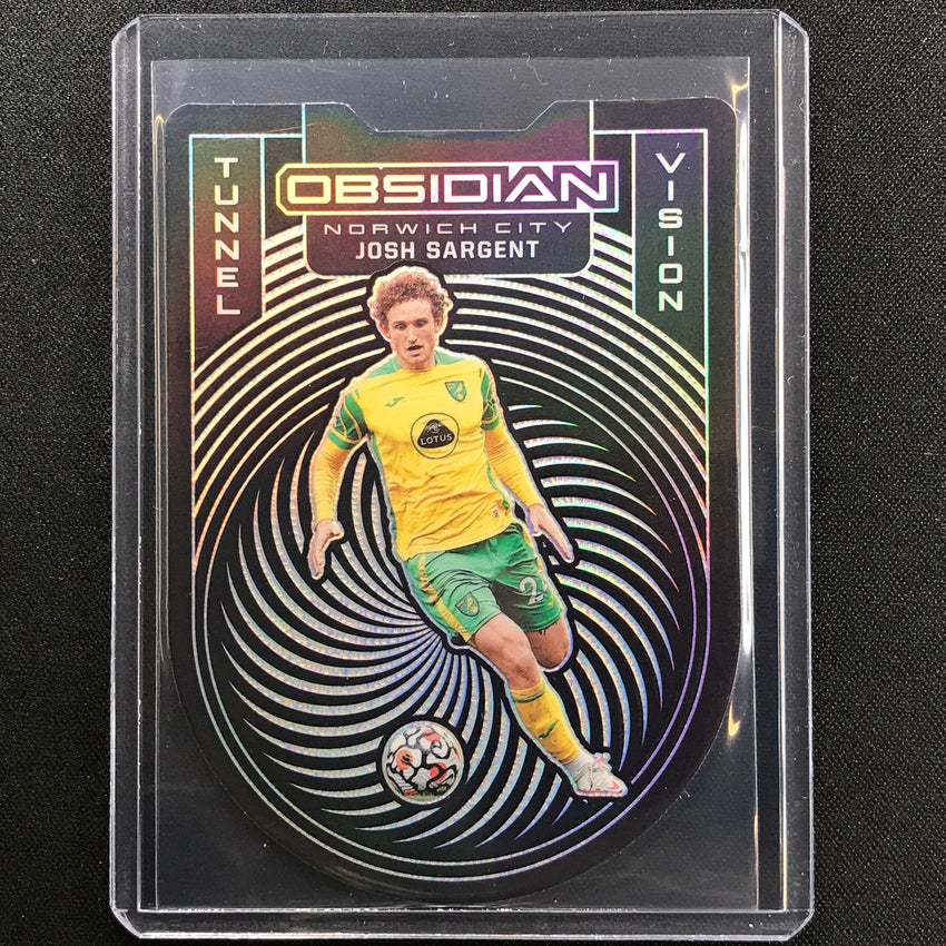 2021-22 Obsidian Josh Sargent Tunnel Vision Silver Die-cut 70/99