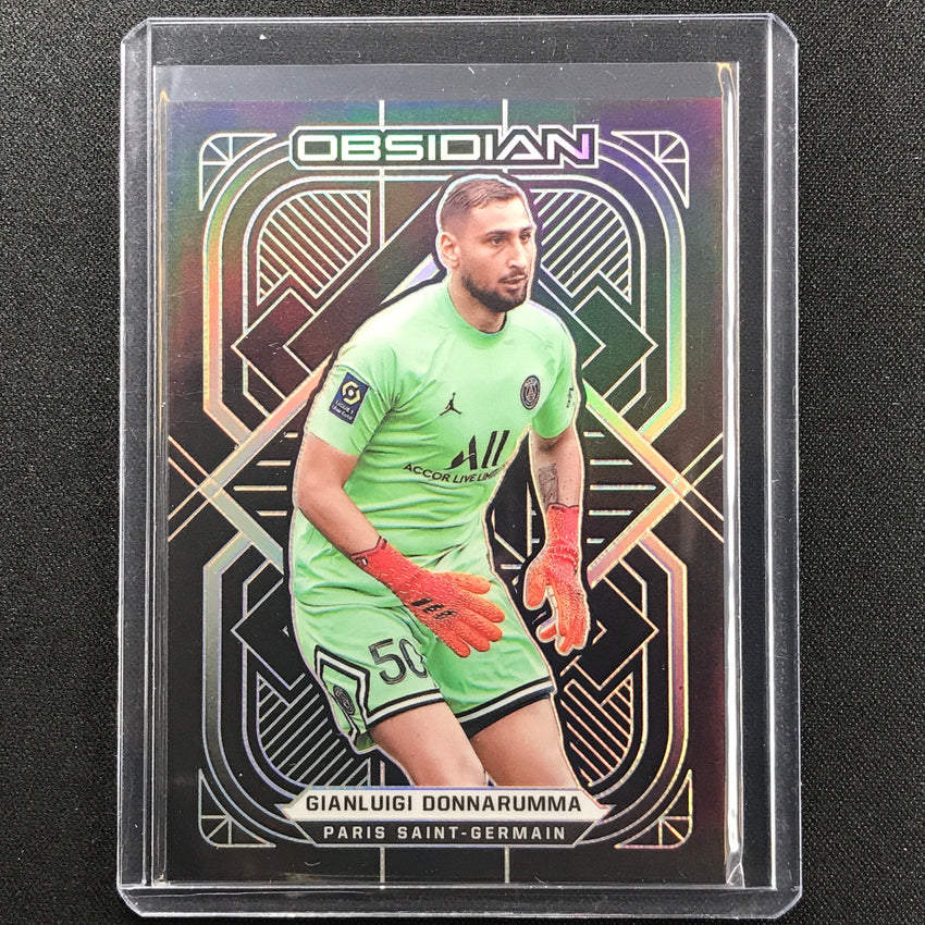 2021-22 Obsidian Gianluigi Donnarumma Base Silver 63/105