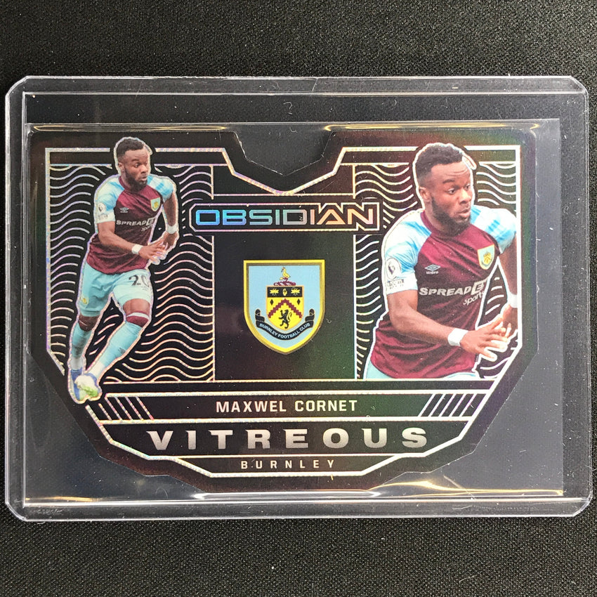 2021-22 Obsidian Maxwel Cornet Vitreous Silver Die-cut 68/99