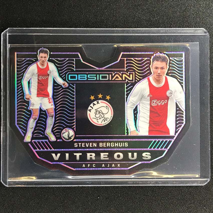 2021-22 Obsidian Steven Berghuis Vitreous Electric Etch Purple Die-cut 46/60