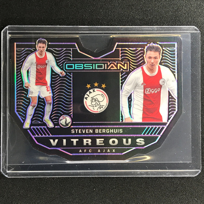 2021-22 Obsidian Steven Berghuis Vitreous Electric Etch Purple Die-cut 9/60