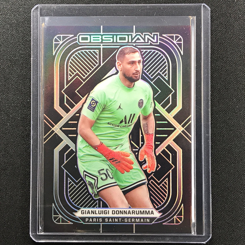 2021-22 Obsidian Gianluigi Donnarumma Base Silver 100/105