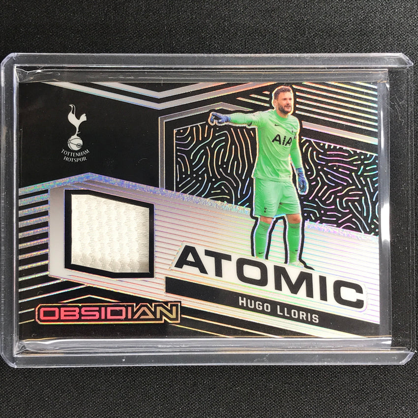 2021-22 Obsidian Hugo Lloris Atomic Material Jersey 62/149