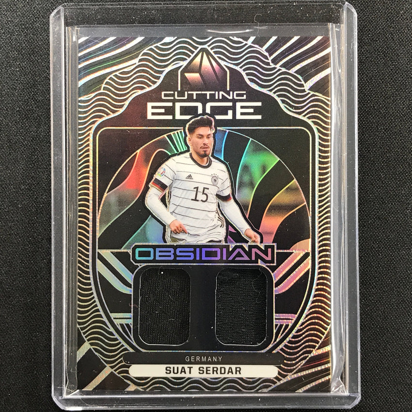 2021-22 Obsidian Suat Serdar Cutting Edge Dual Jersey Silver 125/149
