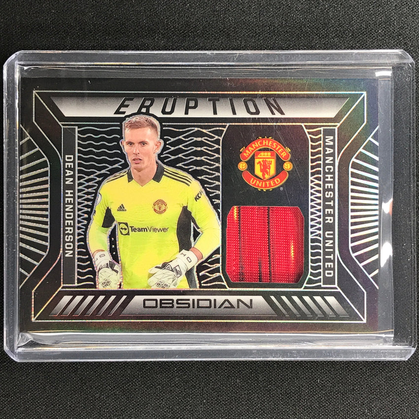 2021-22 Obsidian Dean Henderson Eruption Jersey Silver 4/149